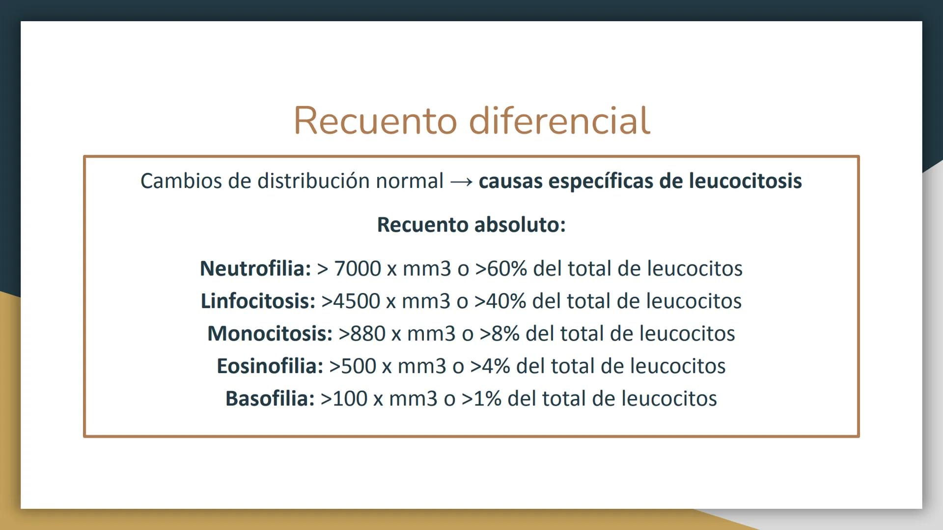 # Trastornos leucocitarios
JOSEPH JACOBO SU Leucocitosis
Recuento elevado de leucocitos por encima de 11,000 células por
mm3.
50,000 a 10