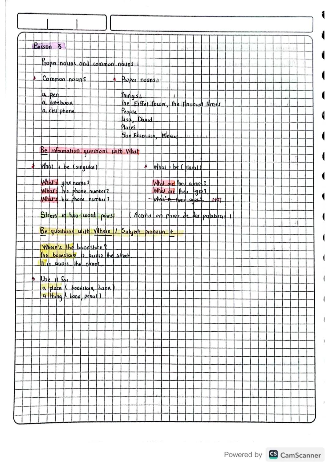 UNIT 1
Lesson
Importante I
Merb be: Singular Statements / Contractions
* Afhimahue statements
I am a teacher
You are a student
He is a music