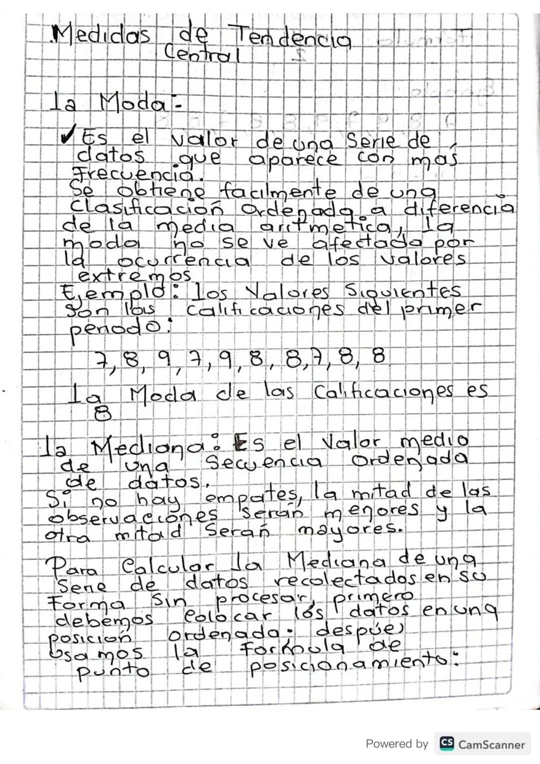 Medidas de Tendencian
Central
tas medidas de Tendencia
Son Tres:
Central
Media
Moda
Mediang
permite
* La Media: la media o prome-
es una med