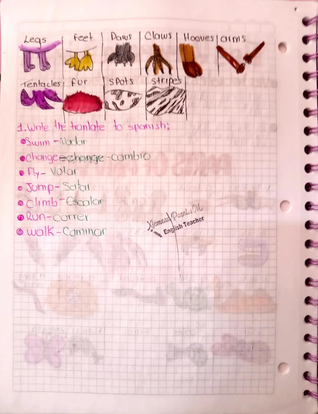 023
Activity:
DIAGNOSTICO
Complete the chart write the correct personal
pronton or subject.
MST Personal
3RD PERSON ON SINCULARS PURAIS
it
S