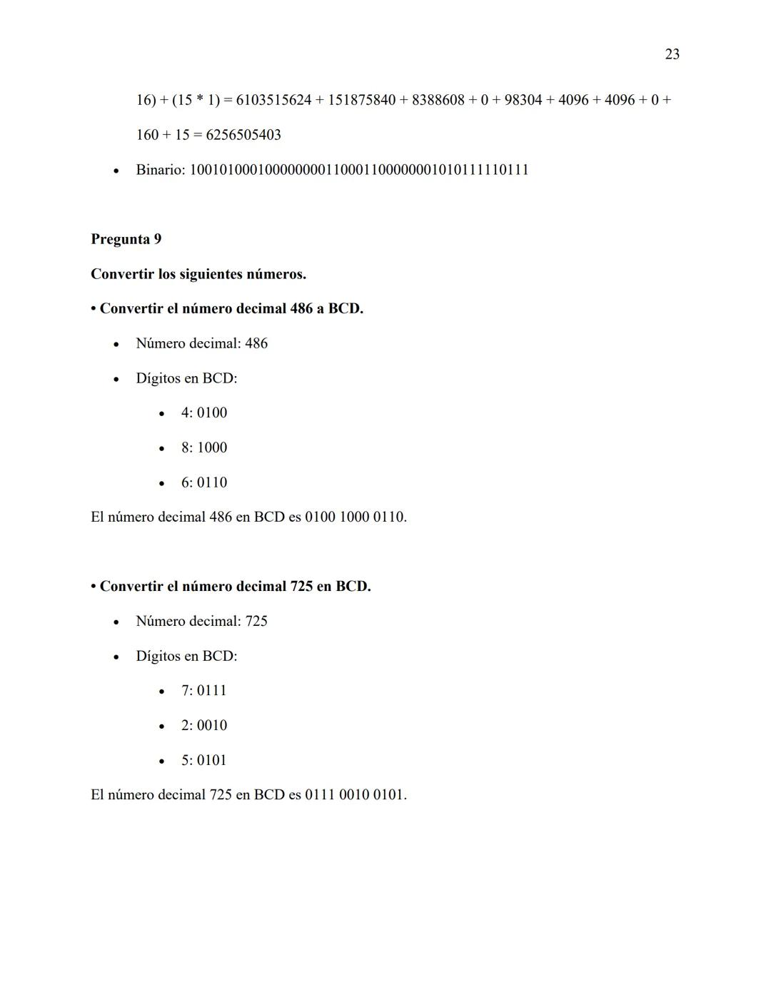 Introducción
En el mundo de la informática y la electrónica, la conversión entre diferentes sistemas
numéricos es una tarea fundamental. Ya