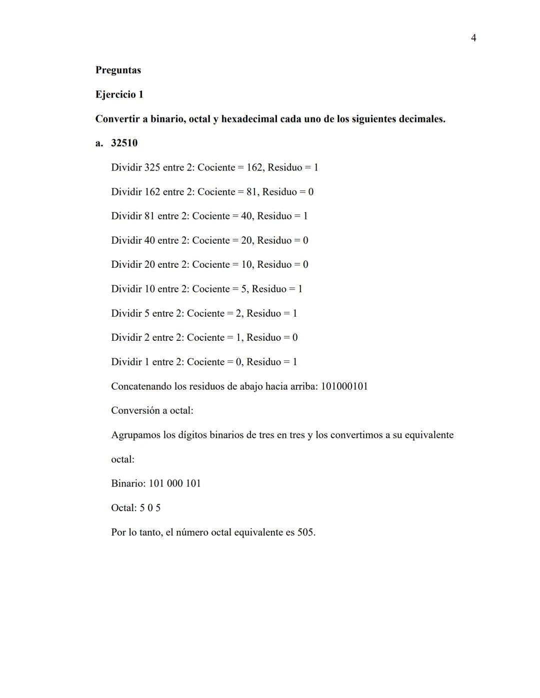 Introducción
En el mundo de la informática y la electrónica, la conversión entre diferentes sistemas
numéricos es una tarea fundamental. Ya