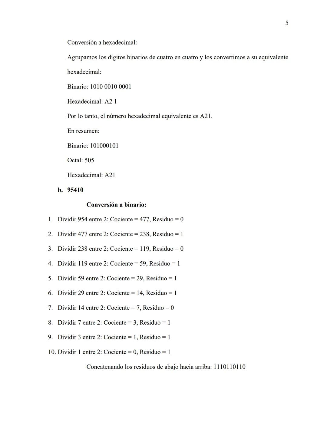 Introducción
En el mundo de la informática y la electrónica, la conversión entre diferentes sistemas
numéricos es una tarea fundamental. Ya