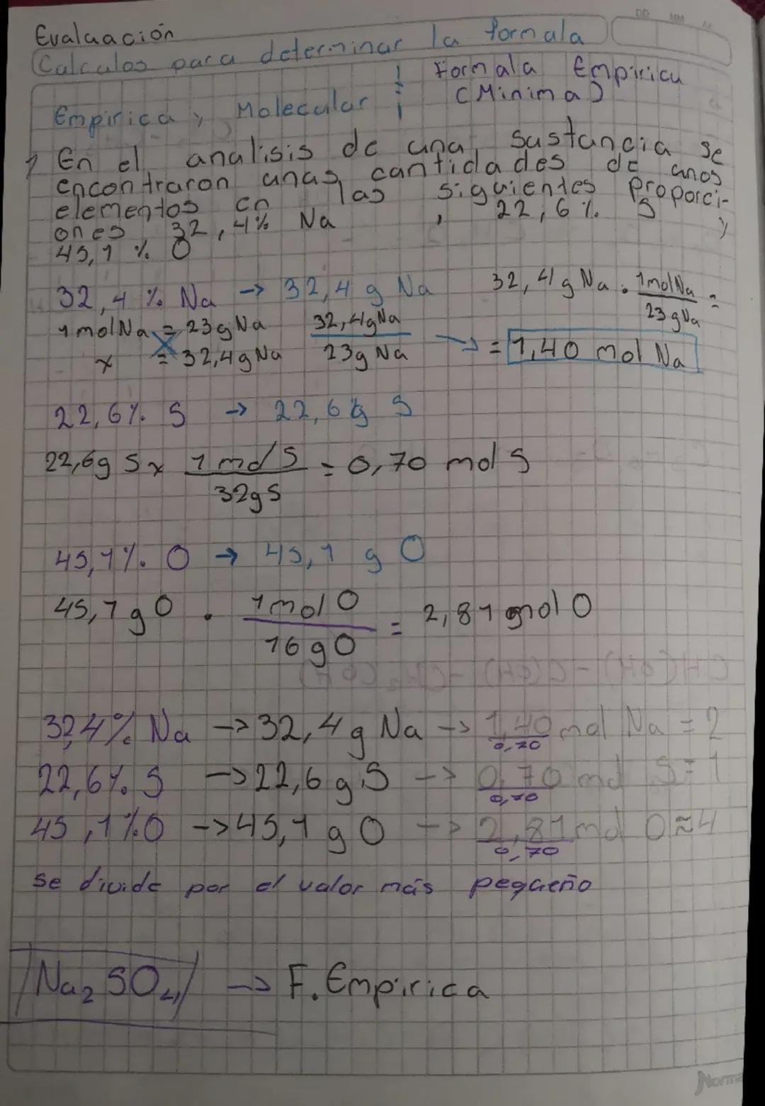 Cómo Evaluar Fórmulas Empíricas y Moleculares