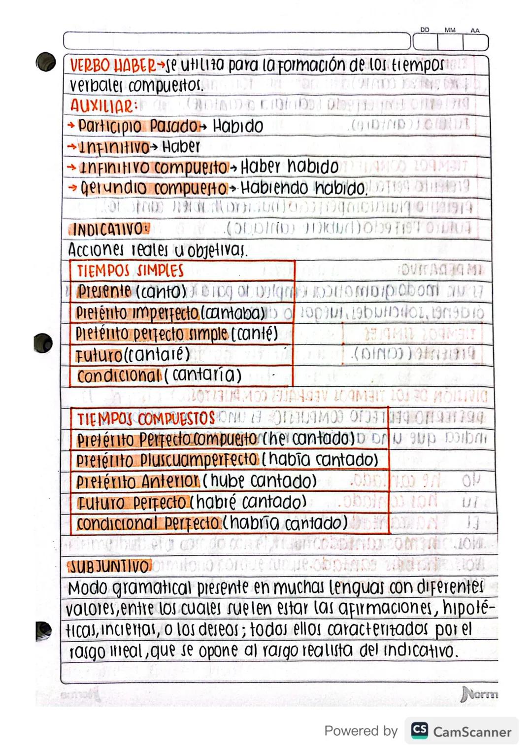 ווין
tiempos verbales compuestos
Tiempo: Pierente, pasado, Futuro, condicional.
Modos: Indicativos, subjuntivo, imperativo.
Simple: El bailo