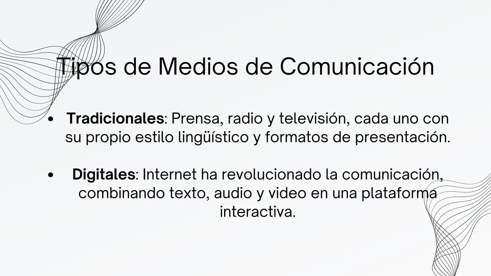 LENGUAJES Y
MEDIOS DE
COMUNICACIÓN ¿Qué son los Lenguajes y Medios de Comunicación?
Los lenguajes son sistemas de signos y
reglas que permi