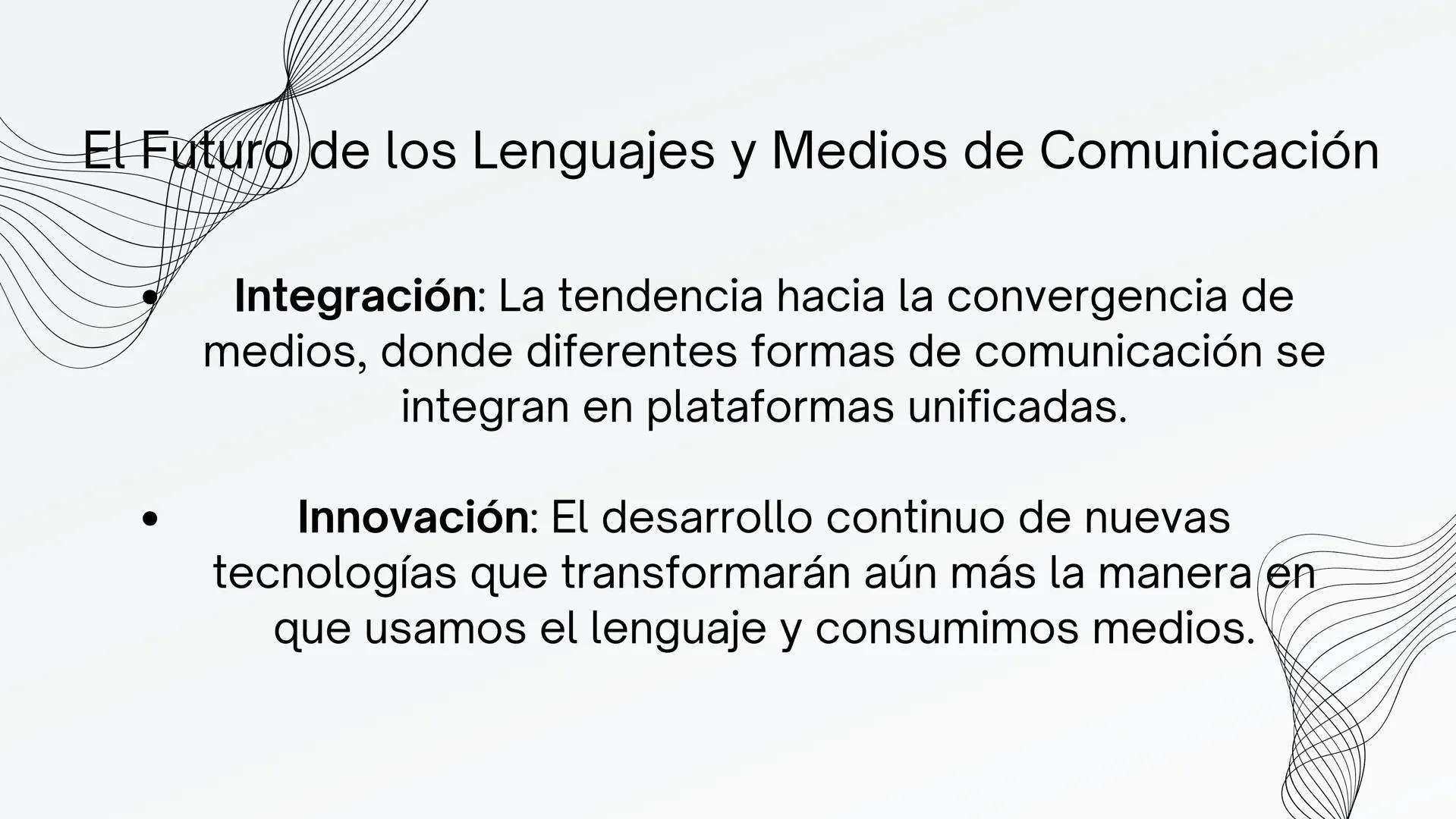 LENGUAJES Y
MEDIOS DE
COMUNICACIÓN ¿Qué son los Lenguajes y Medios de Comunicación?
Los lenguajes son sistemas de signos y
reglas que permi