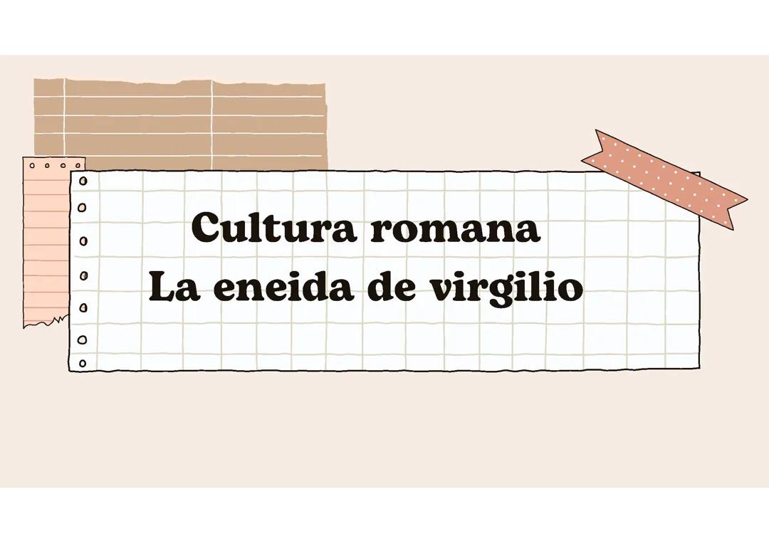 La Eneida de Virgilio: Resumen y Análisis