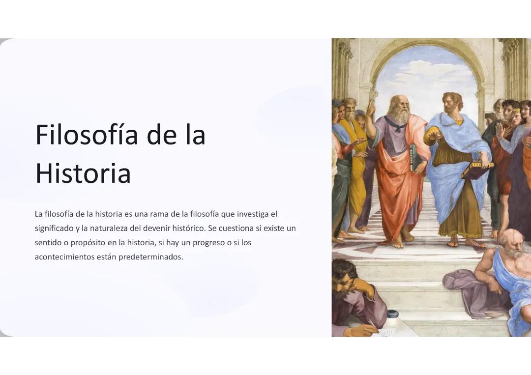 Filosofía de la historia: