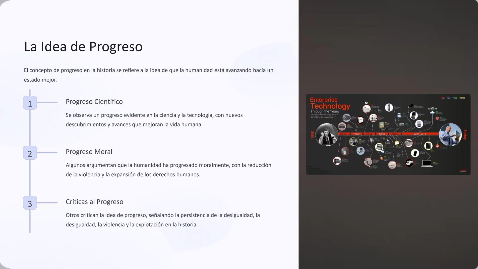 Filosofía de la
Historia
La filosofía de la historia es una rama de la filosofía que investiga el
significado y la naturaleza del devenir hi