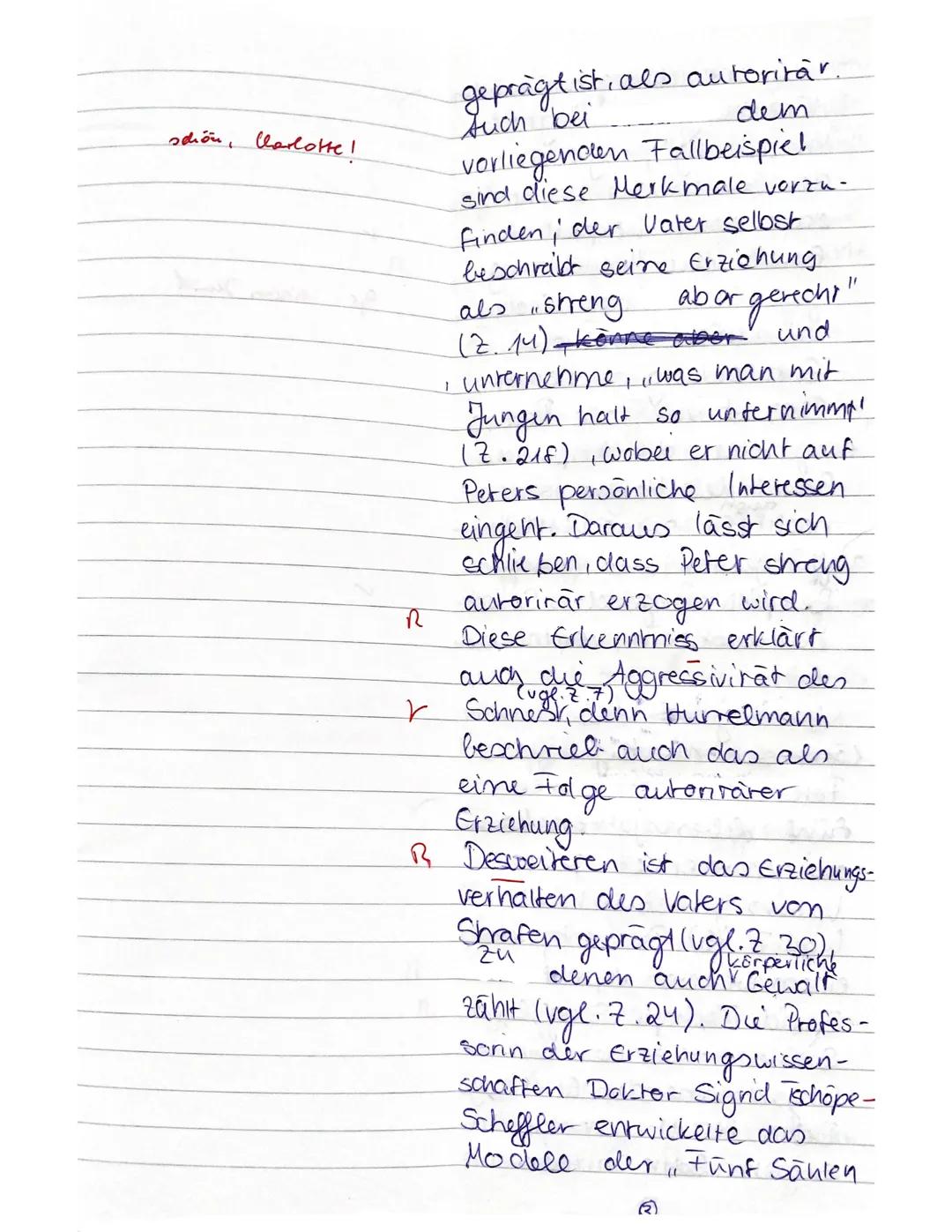 # Fallbeschreibung,,, Peter"
Peter ist das jüngste von drei Kindern der Familie W.. Er wird im Alter von zehn Jahren
einer Erziehungsberatu