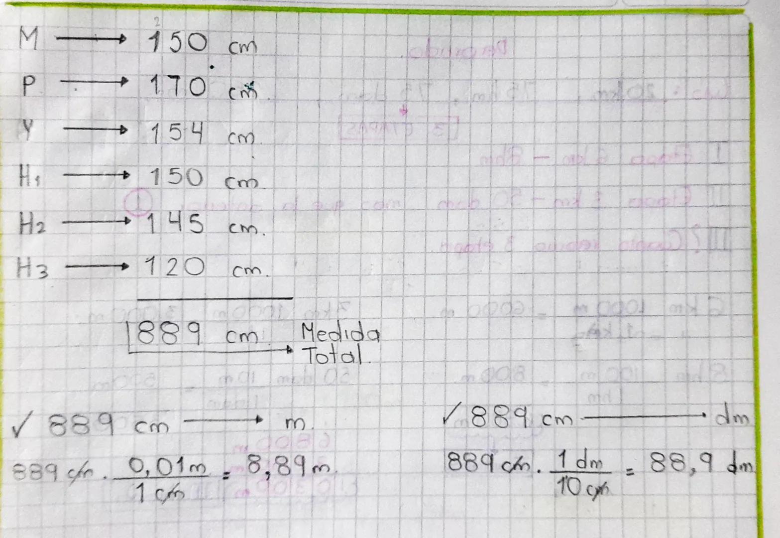 LONGITUD metro (m)
Factor de conversión
1,7 km
+
m
1.700 m.
=
1,7 km 1000 m
1 km
Regla de 3 ample:
1km
1,7 km
X =
1000 m
→
1,7 km 1000m- 1.7