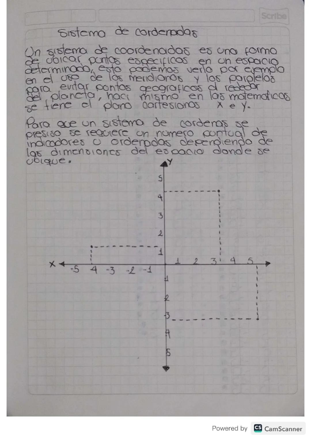 Sistema de cordenadas