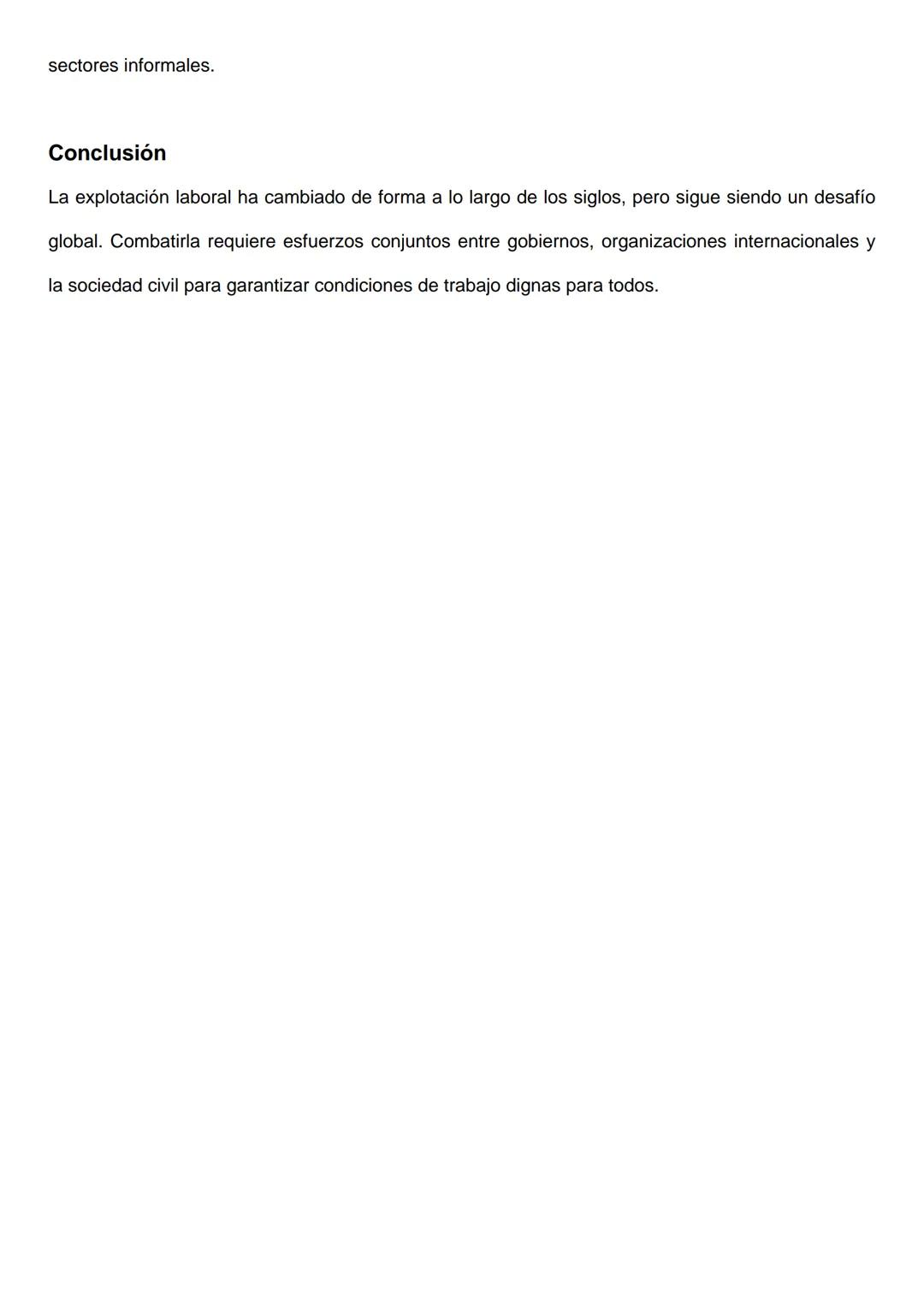 La Explotación Laboral: Un Enfoque Histórico
La explotación laboral ha sido una problemática presente en la historia de la humanidad. Desde