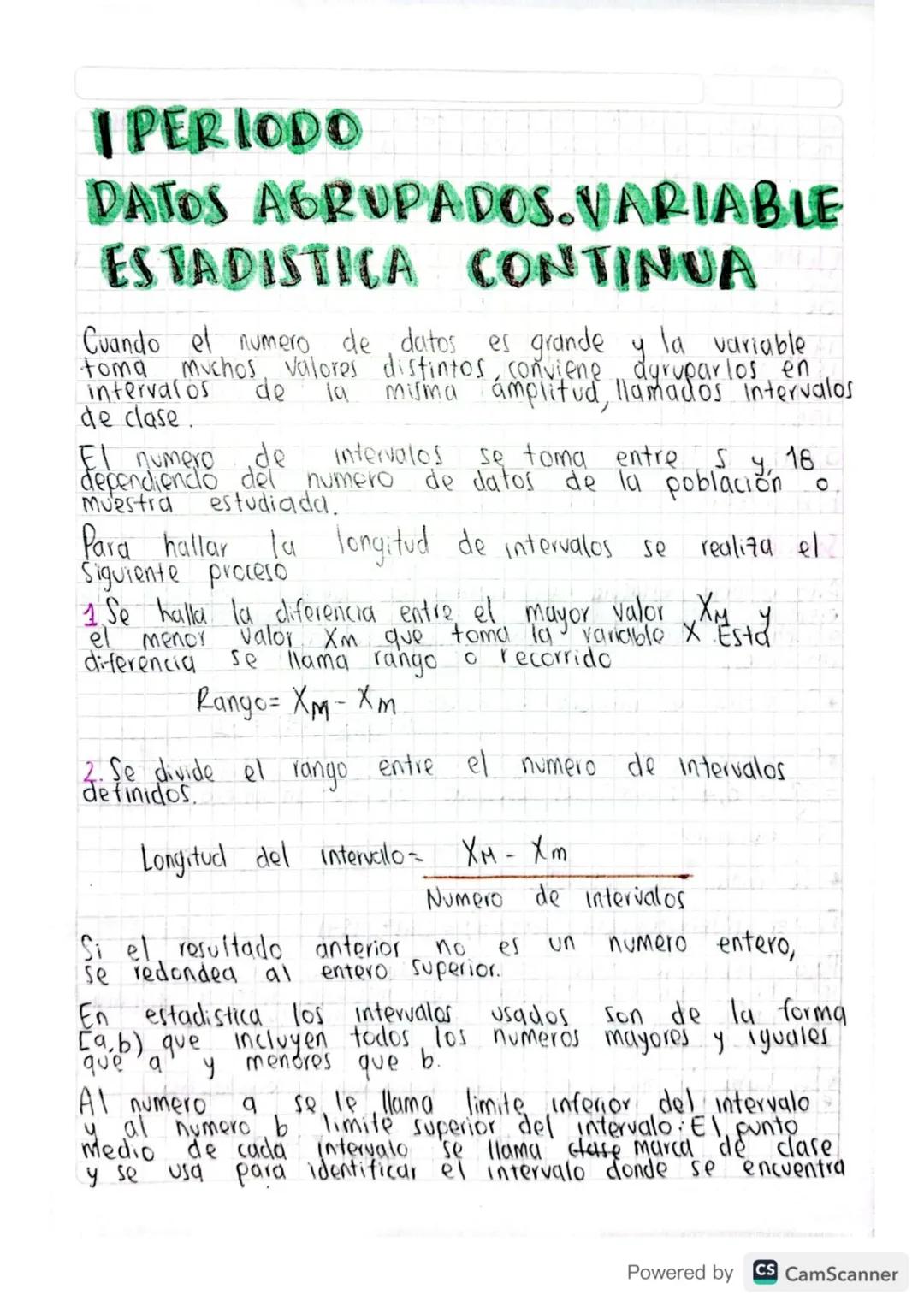 Estadistica noveno grado