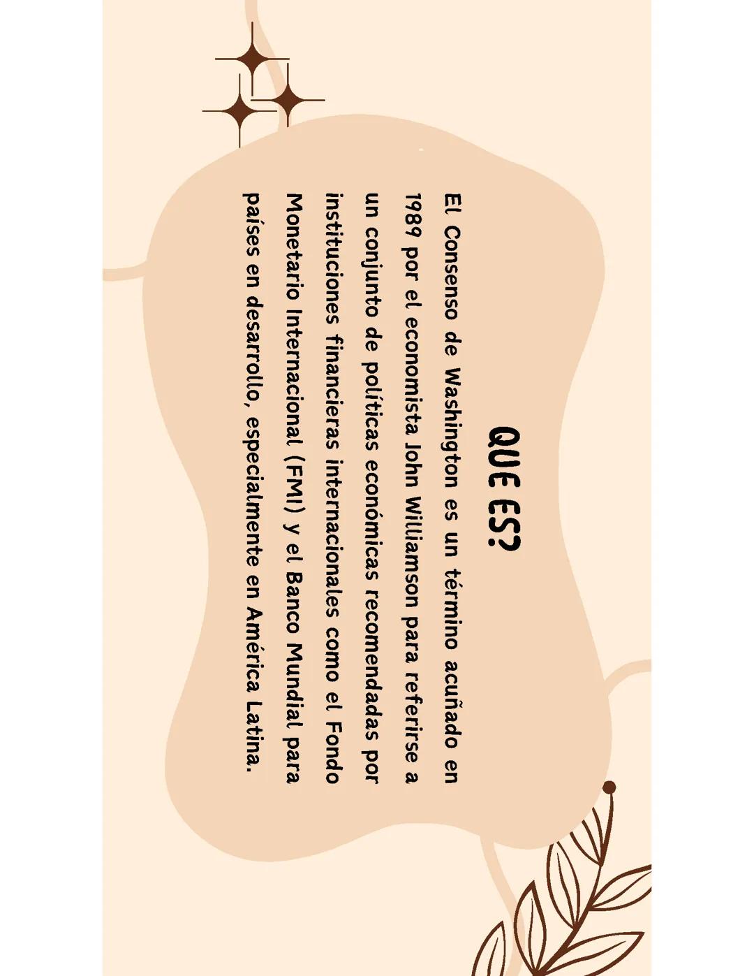 Consenso de Washington