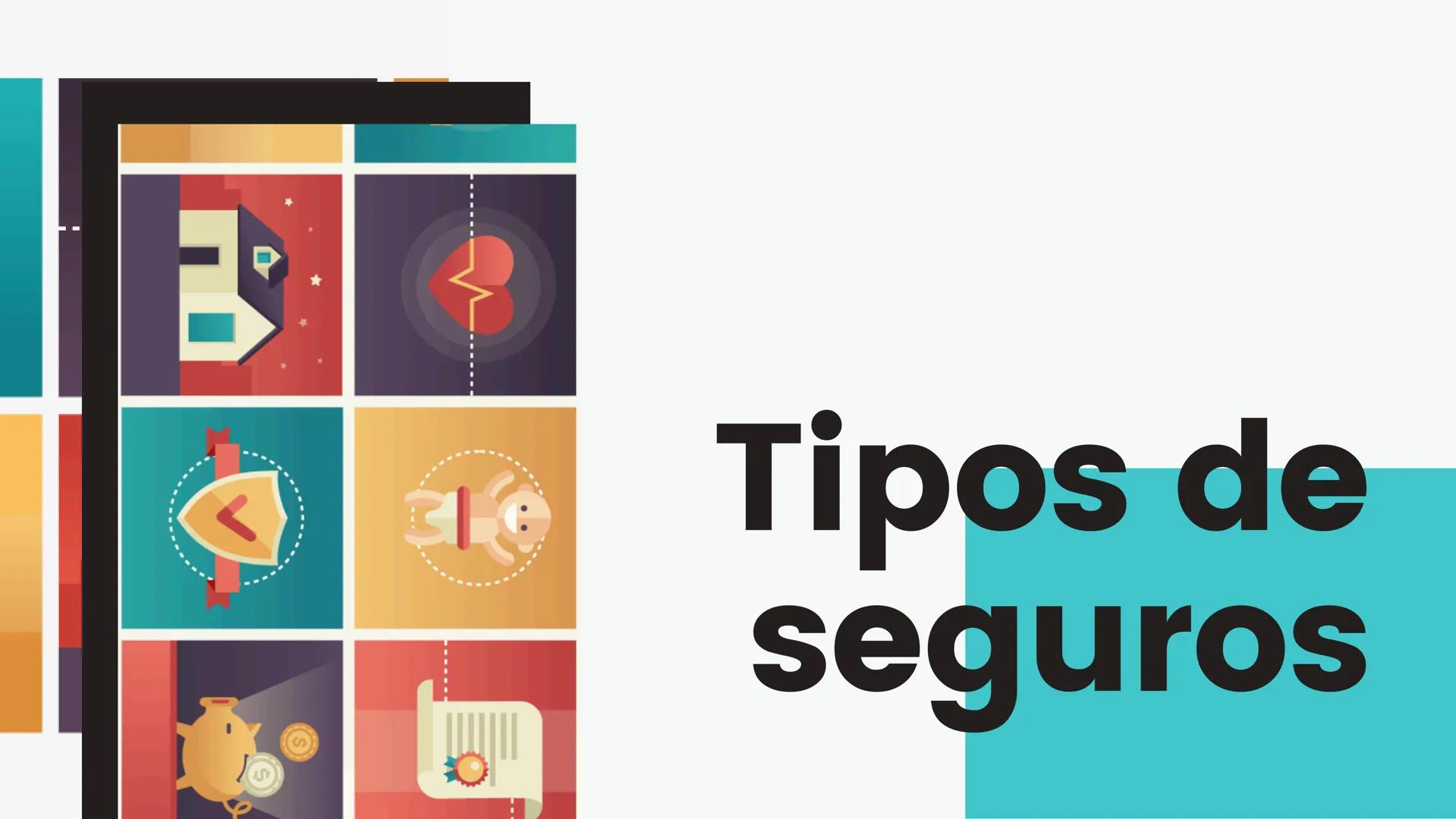 B
Tipos de
seguros +
Qué es un
seguro?
para
El seguro es un medio muy eficaz
que puedas proteger tus bienes
personales o tu integridad y la