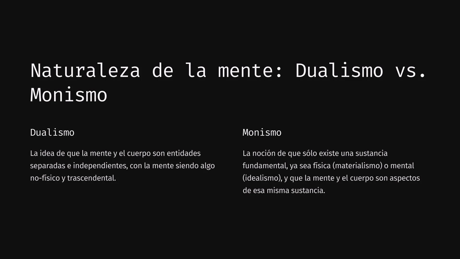 # la filosofía
de la mente
La filosofía de la mente es un campo fascinante que explora la
naturaleza de la conciencia, la inteligencia y l
