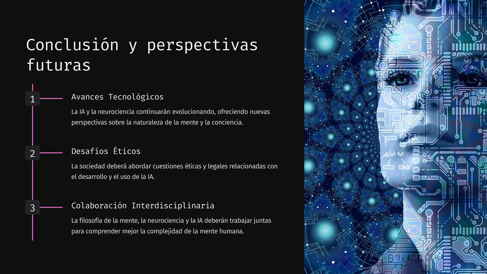# la filosofía
de la mente
La filosofía de la mente es un campo fascinante que explora la
naturaleza de la conciencia, la inteligencia y l