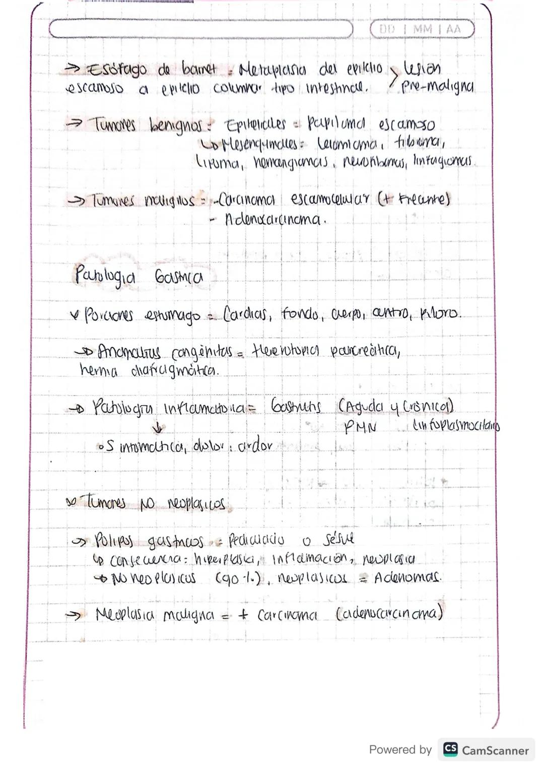F
a
IMMIAA
12-03-2024
Patology Gastrointestinal
→ Malformaciones congenitals.
:
• Atresia Falter de un segmento del esófago,
reemplazado por