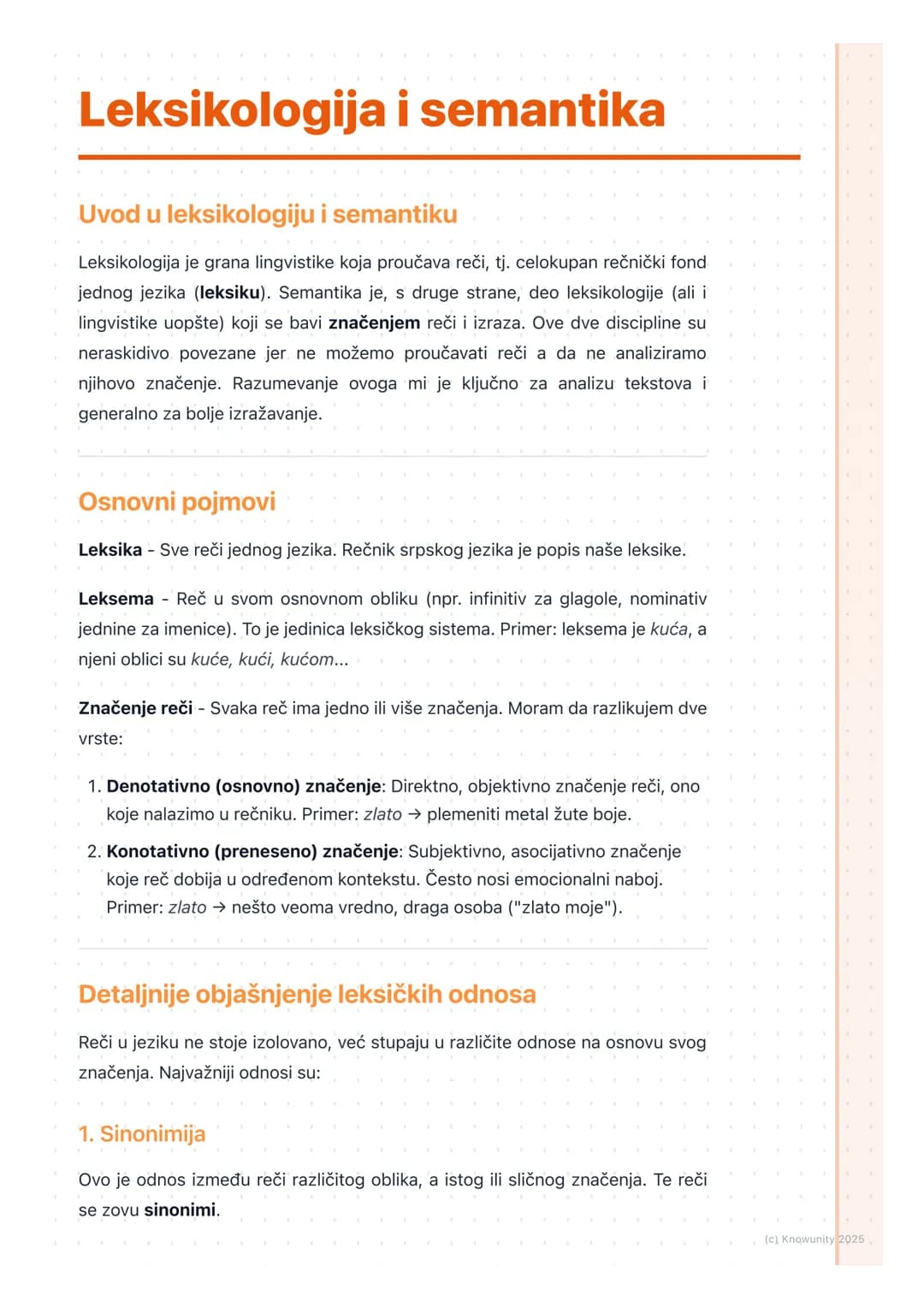 # Leksikologija i semantika
Uvod u leksikologiju i semantiku
Leksikologija je grana lingvistike koja proučava reči, tj. celokupan rečnički