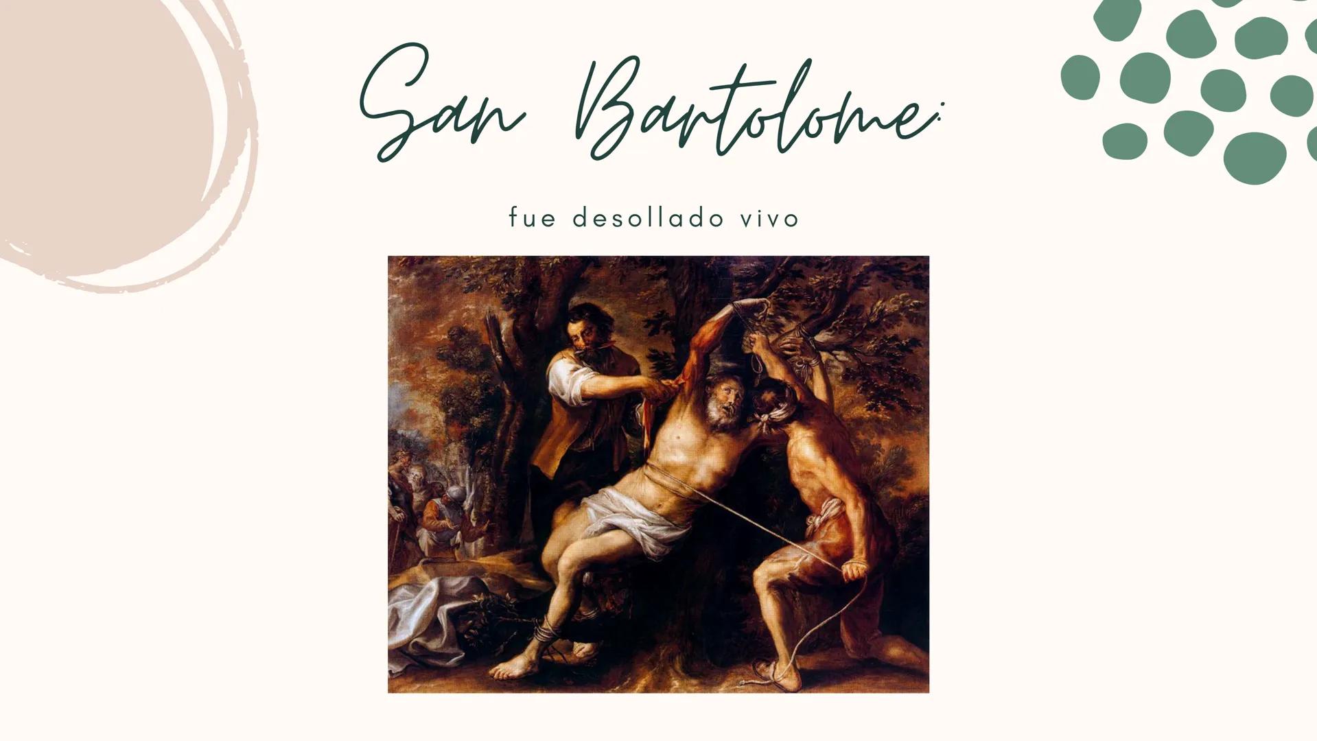 La muerte de los
12 apostoles San Pedro
fue crucificado con la cabeza hacia abajo San Andres
Fue atado en una cruz con forma de "X" (C) Waho